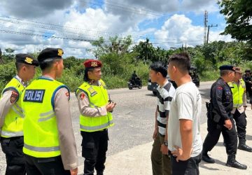 676 Anggota Polri Turun&nbsp; Mengamankan Kegiatan Arus Balik Jalintim Banyuasin Dan Muba