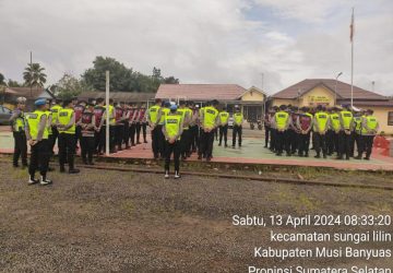 Hari Ke-4 Perayaan 150 Personil Polres Muba Bergabung dengan Personil BKO