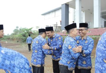 Upacara Bendera dan Apel Kerja Meriahkan Peringatan Hari Kesadaran Nasional di Kabupaten Kerinci