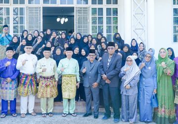 Bupati Afrizal Sintong Lepas Kafilah Rohil Ikuti MTQ Tingkat Provinsi di Kota Dumai