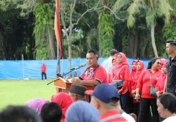 Laga Ekshibisi Red Brothers VS Desa Beringin Kencana Meriahkan Open Turnamen Bringin Kencana Cup