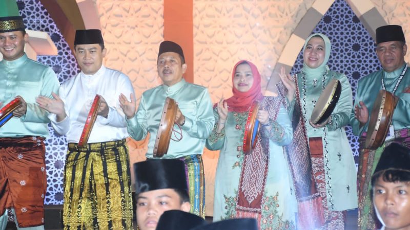 Bupati Kasmarni Hadiri Pembukaan MTQ ke-42 Tingkat Provinsi Riau di Dumai