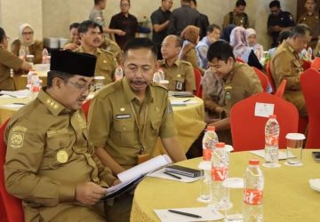 Bupati Tanjabbar Ikuti Rakor Sinergi dan Penguatan Pemberantasan Korupsi Kepala Daerah se-Provinsi Jambi
