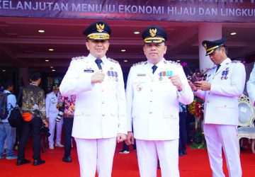 Hadiri Peringatan Hari Otonomi Daerah ke XXVII, Ini Kata Pj Bupati Muba H Sandi Fahlepi