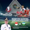 Pj Bupati Ajak Masyarakat Nobar Piala Sepak Bola Semi Final AFC di BASS Muara Enim