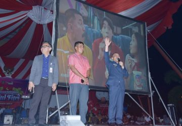 Nobar Bersama Masyarakat Bengkalis,Wabup Ajak Suporter Berikan Dukungan Kepada Pemain Indonesia