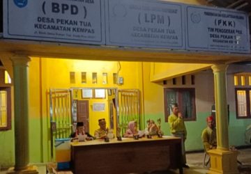 Desa Pekan Tua Gelar Pawai Akbar Sambut Idulfitri 1445 H, Bersama Warga