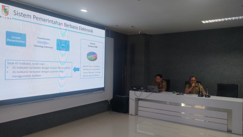 Diskominfotiksan Pekanbaru Gelar Rapat Langkah Strategis Tingkatkan Implementasi SPBE