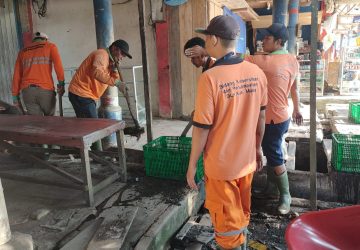 DLH Muba Ajak Para Pedagang Menjaga Kebersihan Bersama