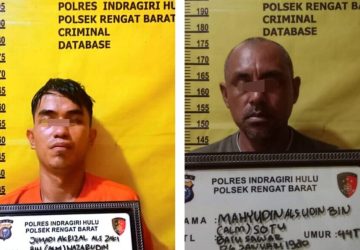 Pelaku dan Penadah Curanmor Terungkap: Satreskrim Polres Inhu dan Polsek Rengat Barat Berhasil Amankan Pelaku dan Barang Bukti