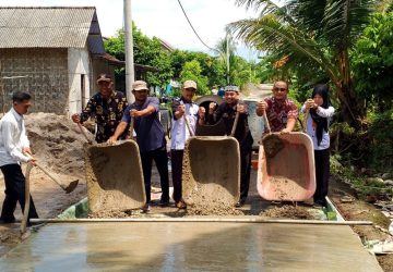 Bangun Jalan Pertanian dari DD Tahap I TA 2024, Kades Mulkan : Memperlancar Aktivitas Masyarakat