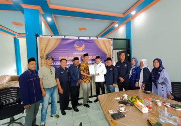 Ersangkut Bakal Calon Bupati Muara Enim Ambil Formulir Di Partai Nasdem