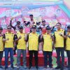 Pj Bupati Sandi Fahlepi&nbsp; Melepas Secara Resmi Kejurnas Nasional Motoprix Seri 1 2024