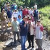 Wako Ahmadi Tinjau Lokasi Jalan Longsor Di Kecamatan Kumun Debai