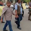 Puluhan Gabungan Wartawan Rohul Turun Unjuk Rasa Didepan Kantor Bupati Rohul