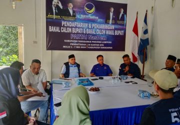 Usai Rapat Pleno Penetapan Bacakada Pilkada 2024, Kurnain Siap Maju Bacawabup Tanggamus