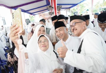 Rogoh Kocek Pribadi, Apriyadi Beri Uang Saku 300 Riyal ke Tiap JCH Asal Muba
