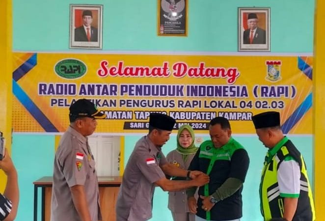 Ketua KTNA Prov Riau H Yusri dI Daulat Jadi Anggota Kehormatan RAPI