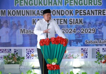 Bupati Siak Alfedri Menghadiri Pelantikan FKPP Kabupaten Siak
