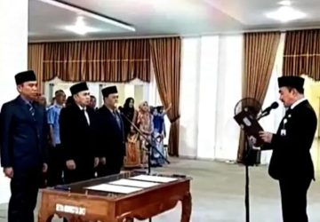 Pj Bupati Kerinci Asraf Lantik Tiga Direktur Perumda