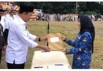 PJ Bupati Asraf Serahkan SK 773 orang tenaga PPPK Lingkup Pemkab Kerinci