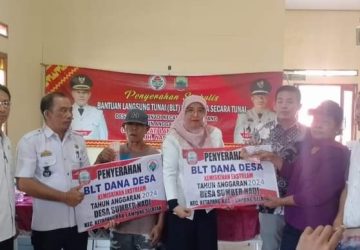 Pemdes Sumber Nadi Salurkan BLT-DD Triwulan II TA 2024 Kepada 9 KPM