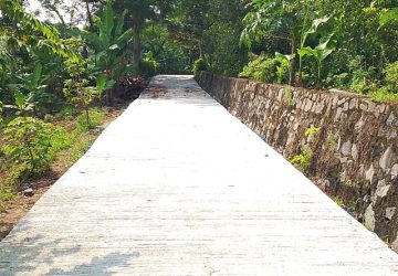 Pemdes Sidoluhur Rampung Bangun Jalan Kakak Tua 1, Akses Warga Menuju Ke Lahan Pertanian