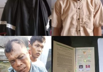 Tak Senang Dikeroyok Dasmun Melapor Istri dan Anak Tirinya Ke Polsek Lalan
