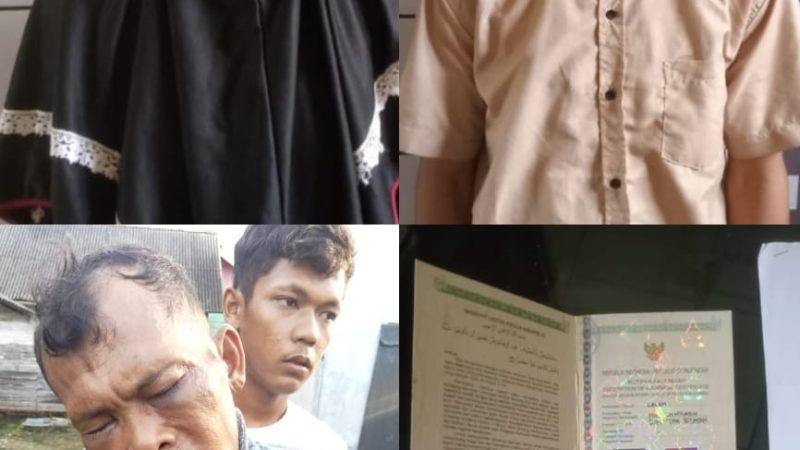 Tak Senang Dikeroyok Dasmun Melapor Istri dan Anak Tirinya Ke Polsek Lalan