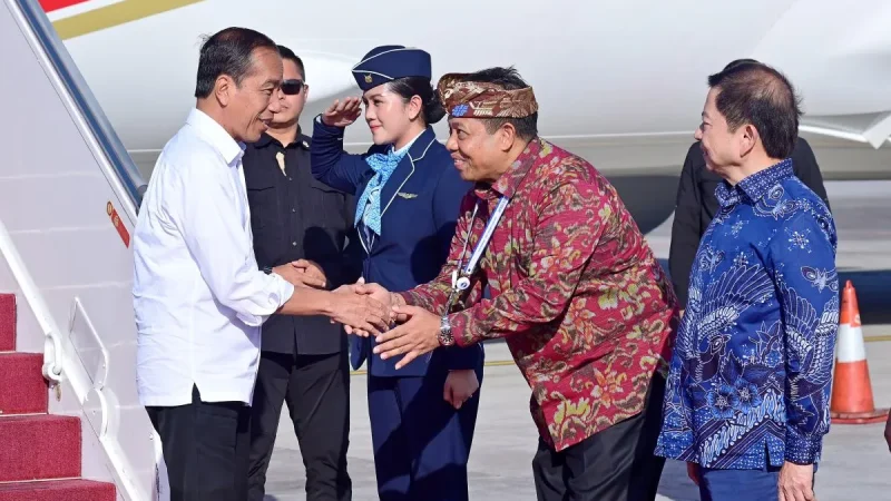 Presiden Awali Agenda KTT World Water Forum Dengan Santap Malam di GWK