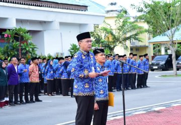 Sekda Ersan Pimpin Apel Peringatan Ke-116 Harkitnas dan HUT Ke-50 PPNI