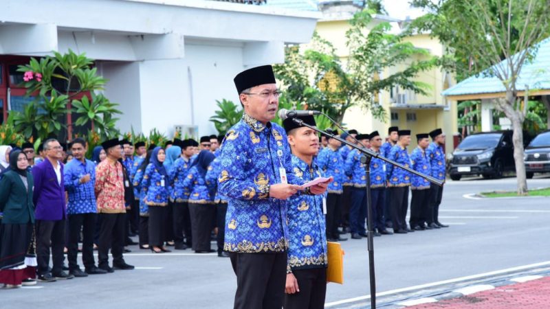 Sekda Ersan Pimpin Apel Peringatan Ke-116 Harkitnas dan HUT Ke-50 PPNI