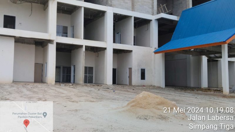 Diduga Pembangunan Gedung BNN Provinsi Riau Terbengkalai