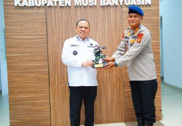 Pj Bupati Sandi Fahlepi Komitmen Lanjutkan Pembangunan Markas Kompi Brimob di Muba