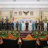 Pj Bupati Tanggamus Hadiri Pelantikan dan Pengukuhan Penjabat Bupati di Lampung