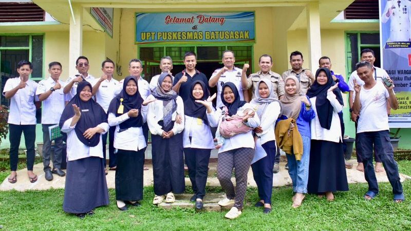 Tinjau Puskesmas Batusasak, Pj Sekda Kampar Harap Beri Pelayanan Kesehatan yang Optimal