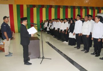 Sebanyak 465 Orang Anggota PPS Kabupaten Bengkalis Dilantik