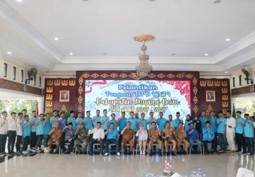 Pelantikan DPD KNPI, Pj. Bupati Ajak Pemuda Berinovasi dan Kerjasama Majukan Daerah