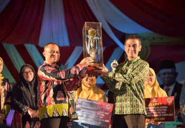 Kabupaten Bengkalis Juara Umum 1 Pada Porseni IGTKI dan PGRI Ke- 2 Tingkat Provinsi Riau