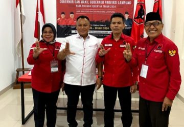 Siap Maju Pilkada Lampung Selatan, Nanang Ermanto Ikuti Tes Kelayakan PDIP Lampung