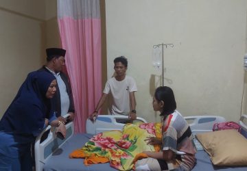 Di Jenguk Hairan Beserta Istri di RSUD, Keluarga Pasien Ucapkan Terima Kasih