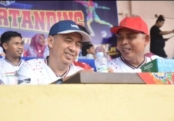 Ketua DPRD Inhil Turut Hadiri Pembukaan Turnamen Sepak Bola Kapolres Cup II Tahun 2024