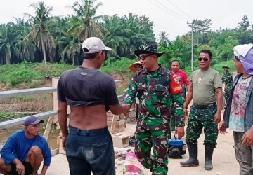 Cek Pengerjaan Fisik TMMD Ke-120, Dandim 0421/LS: Tinggal Penyempurnaan Saja