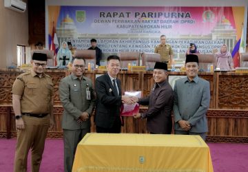 Afrizal Sintong Apresiasi Atas Rekomendasi DPRD Terhadap LKPJ Bupati Rohil Tahun 2023