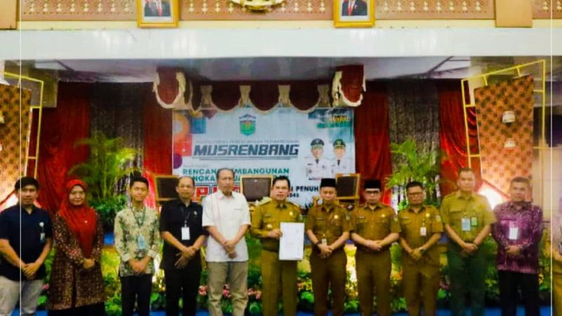 Wako Ahmadi Zubir Buka Resmi Musrembang RPJPD Kota Sungai Penuh