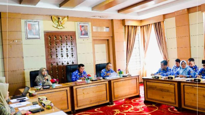 Wako Ahmadi Zubir Pimpin Rapat Forum Komunikasi BPJS Kesehatan