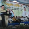 Kegiatan Pengajian Akbar Bersama Gubernur Lampung di Lapangan Stadion Sukung Kotabumi Lampung Utara