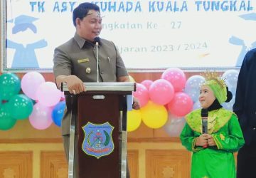 Wabup Tanjab Barat Ajak Siswa untuk Berbuat Baik, Rajin Belajar serta Hormati Guru