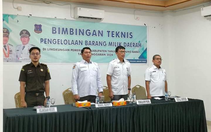 Wabup Tanjabbar Tegaskan OPD Wajib Ikuti Bimtek Pengelolaan BMD