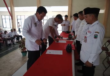 Cegah Korupsi, 44 Kades dan Camat 3, Tanda Tangani Pakta Integritas
